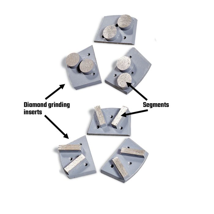 Diamond grinding inserts | Construction Pro Tips