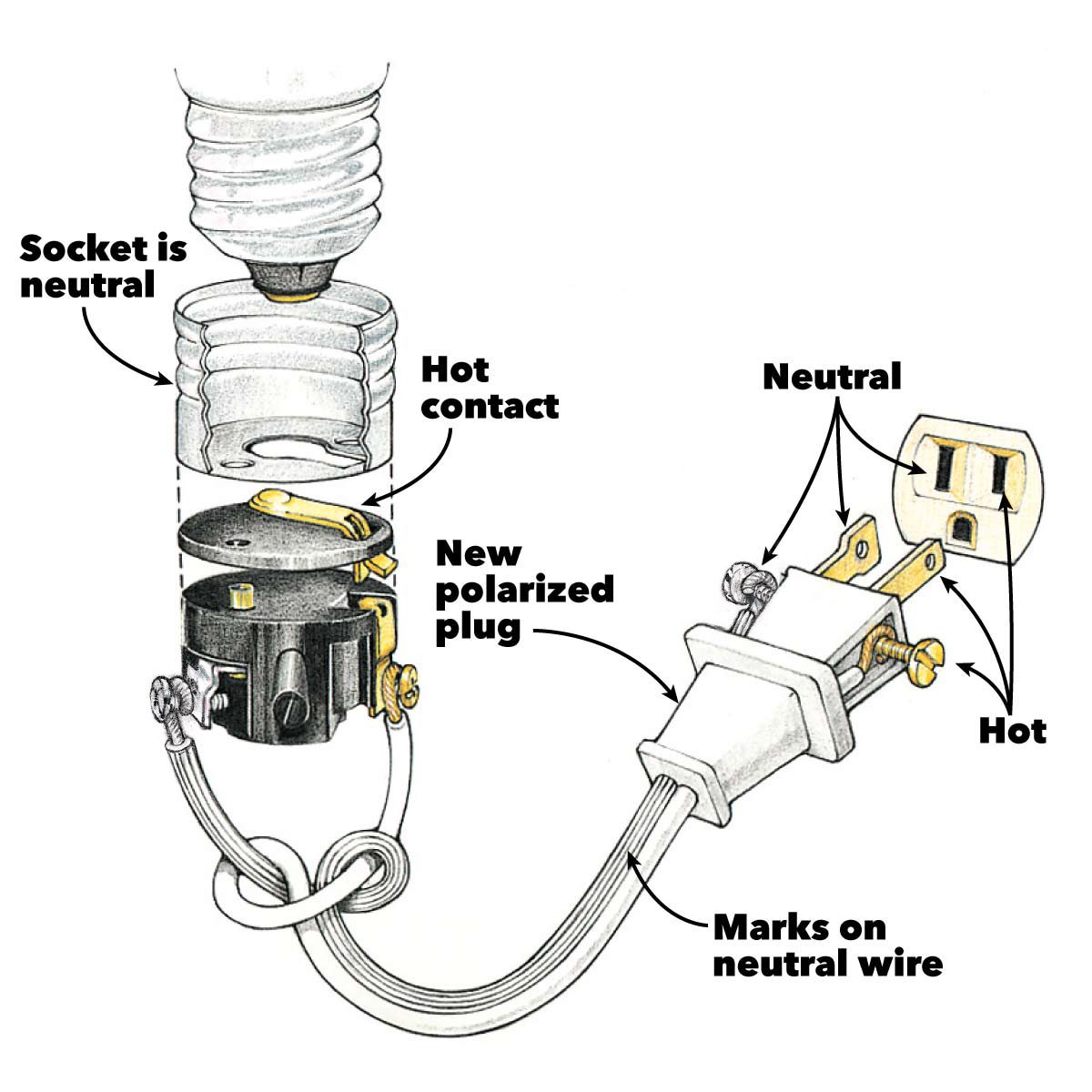 wiring a plug