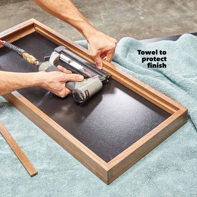 dartboard install the chalkboard