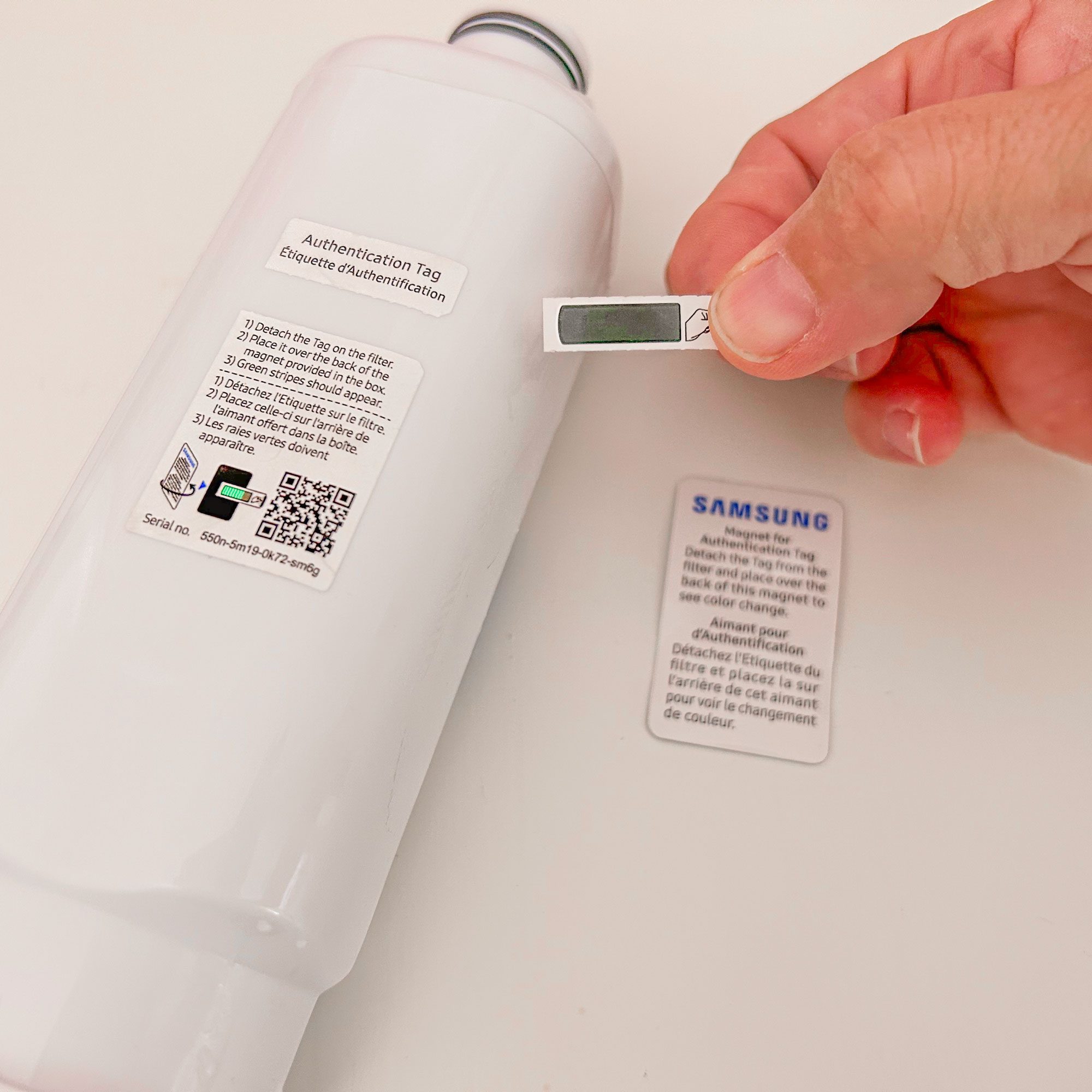 Fridge Filter Authenticate