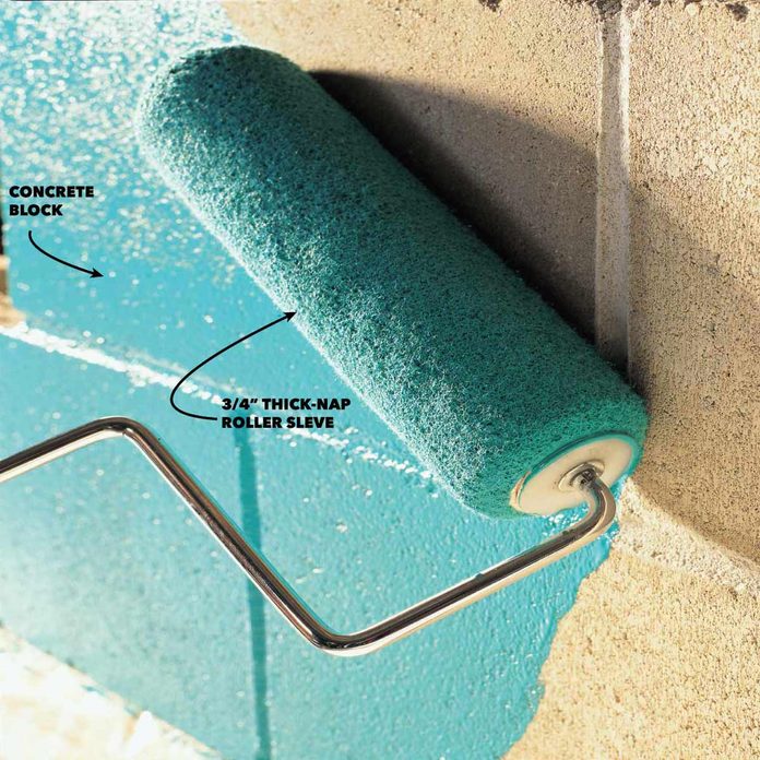 Painting-concrete-wall