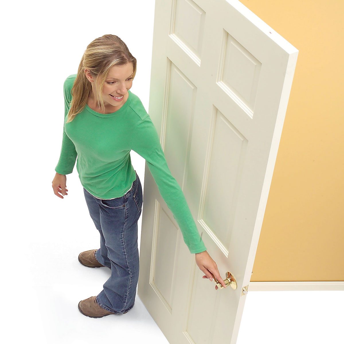 left hand swinging door