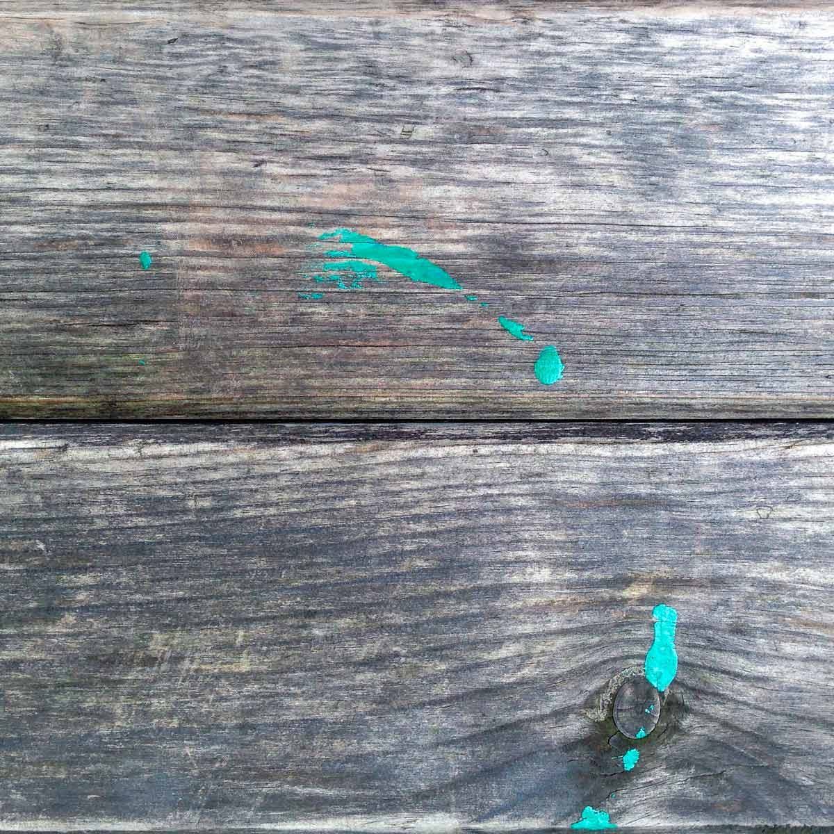 how to remove paint from wood floors
