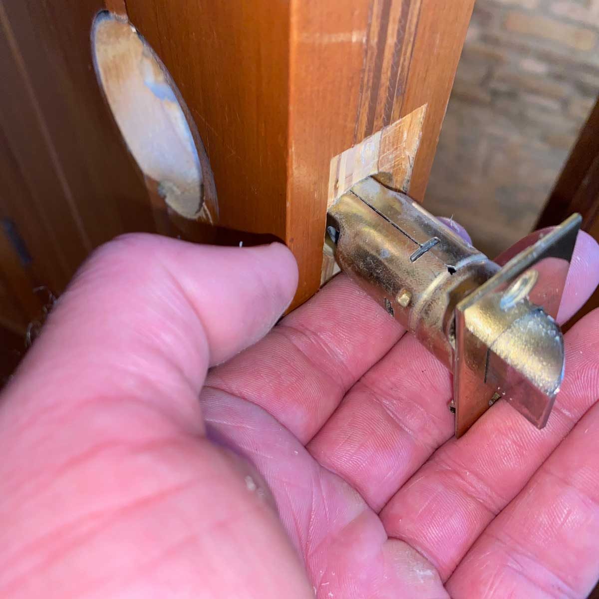 Ensure Correct Backset and Insert New Latch