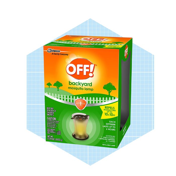 A brightly colored box labeled 