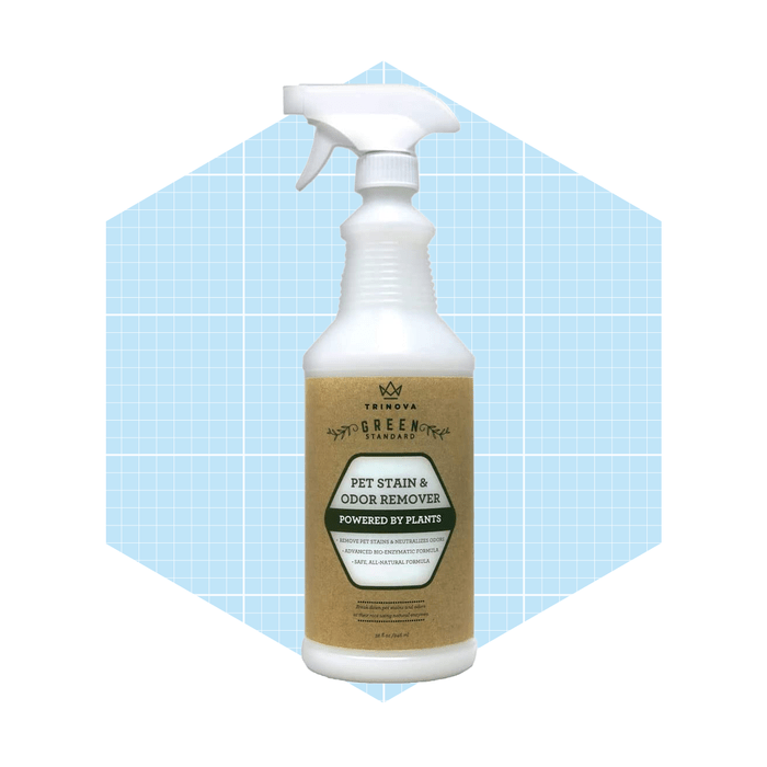 A spray bottle labeled 