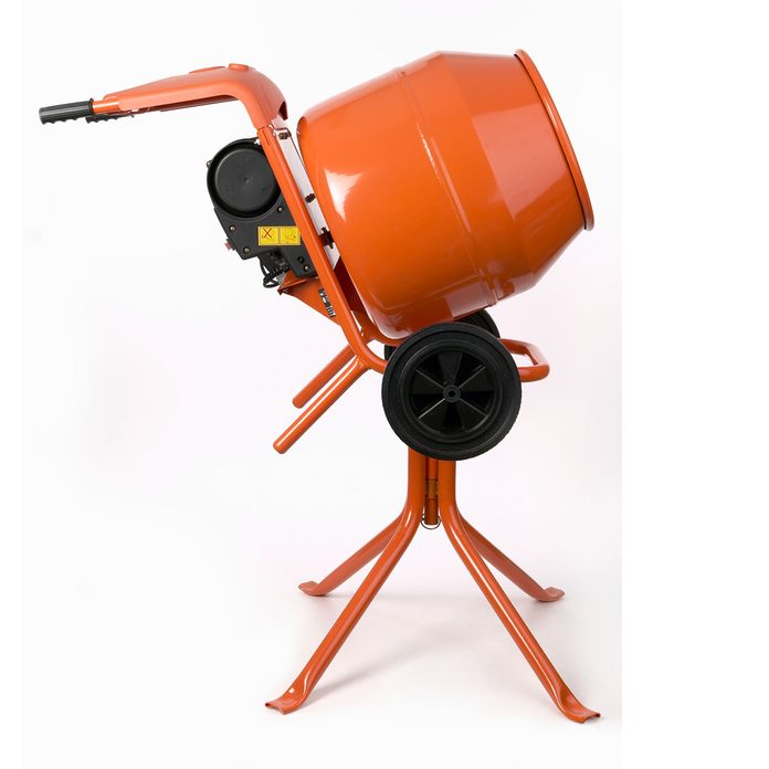 Portable cement mixer