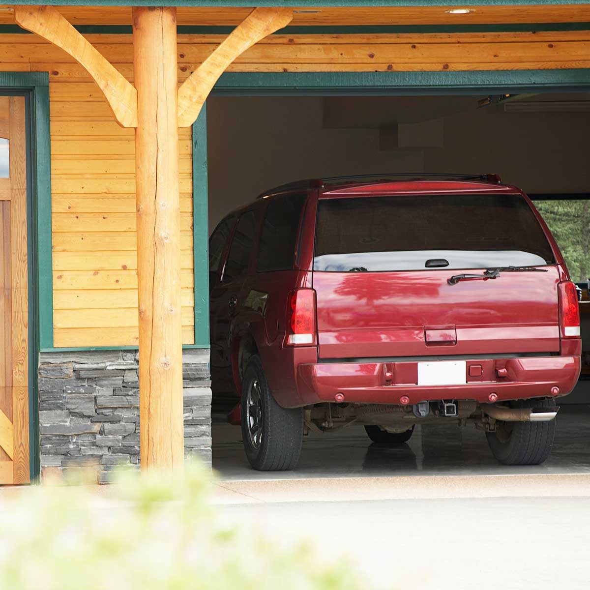 Car Parked In Garage Gettyimages 527879140