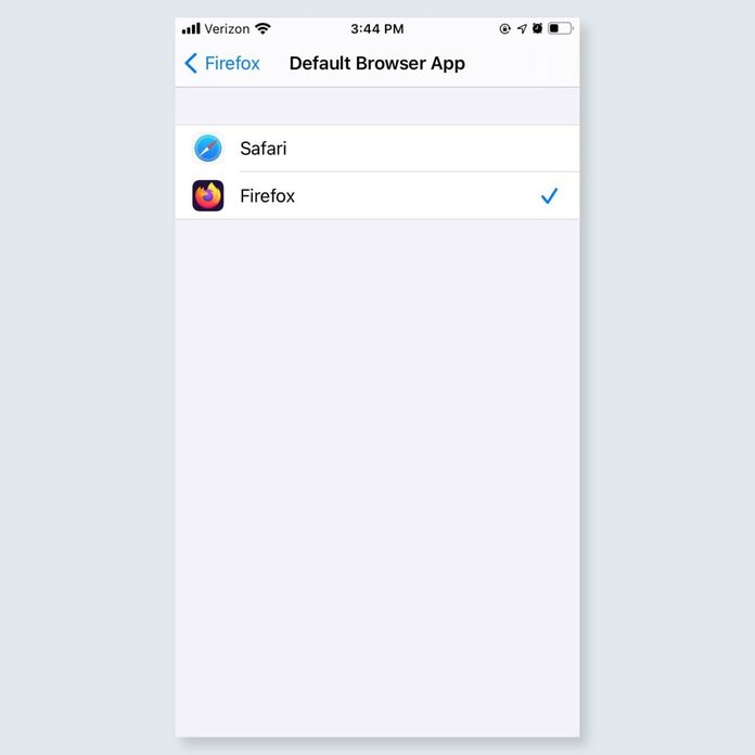iphone trick - Change your default web browser