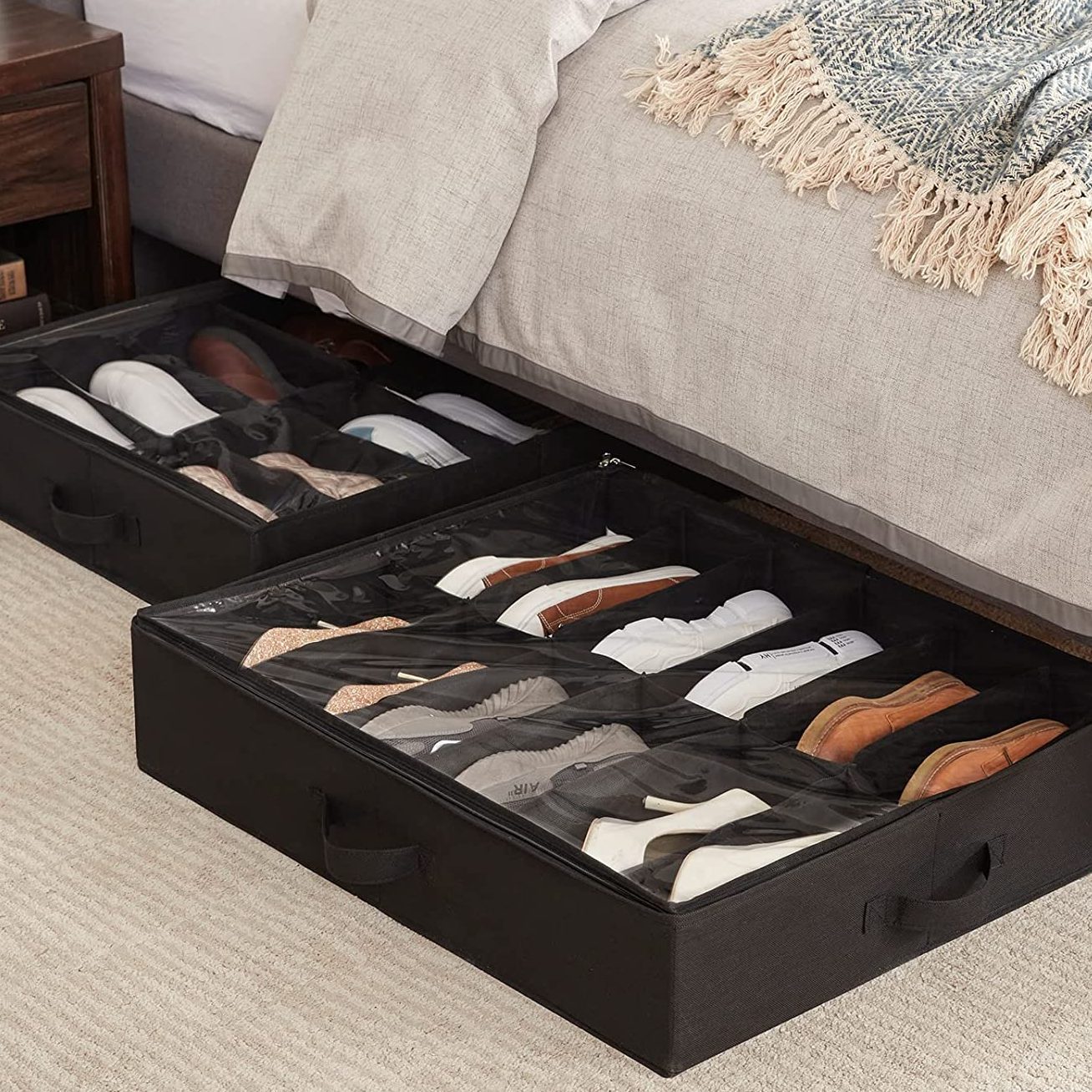 6 Best Under-Bed Shoe Storage Solutions to Eliminate Clutter