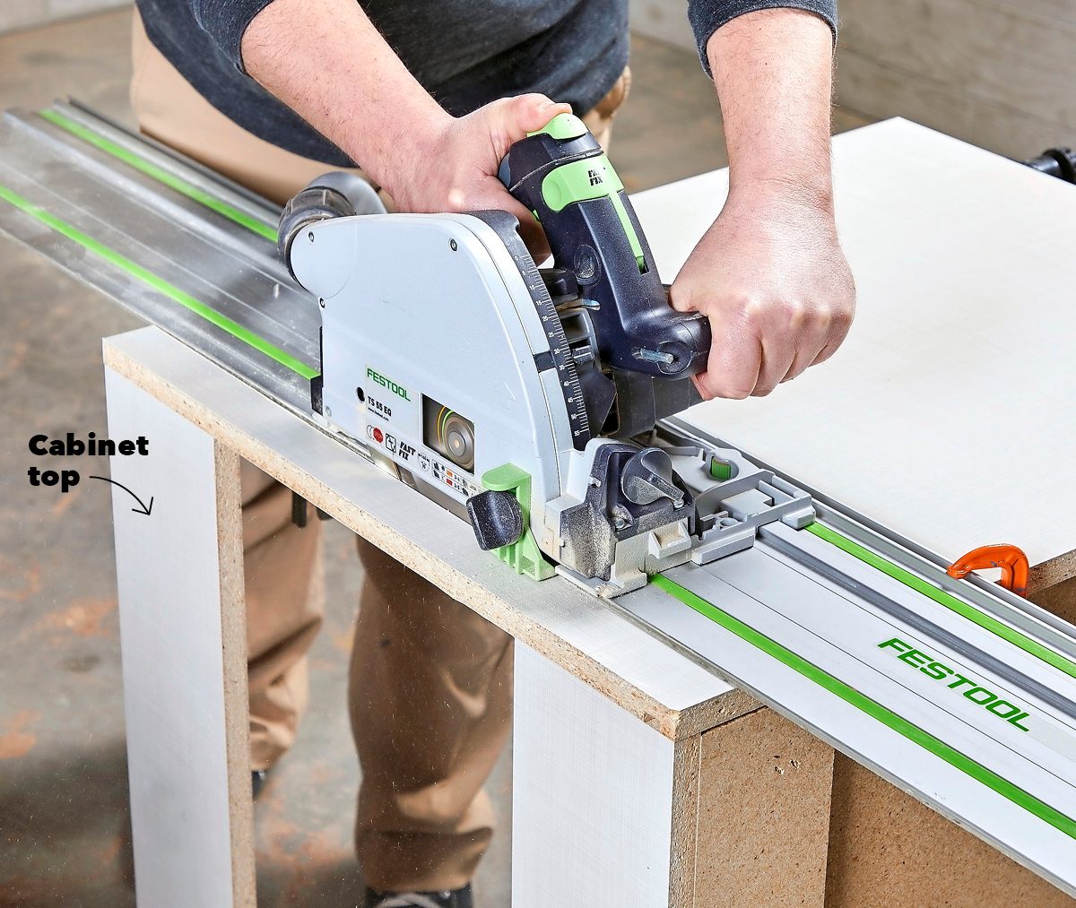 Cut down the cabinets