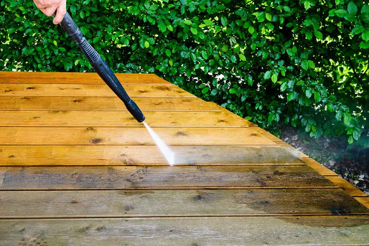 Pressure Wash Deck 
