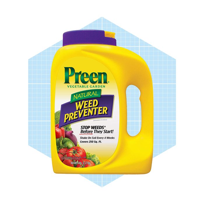 A yellow container labeled 