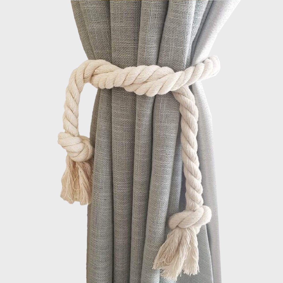 Beige 4 Curtain Tiebacks