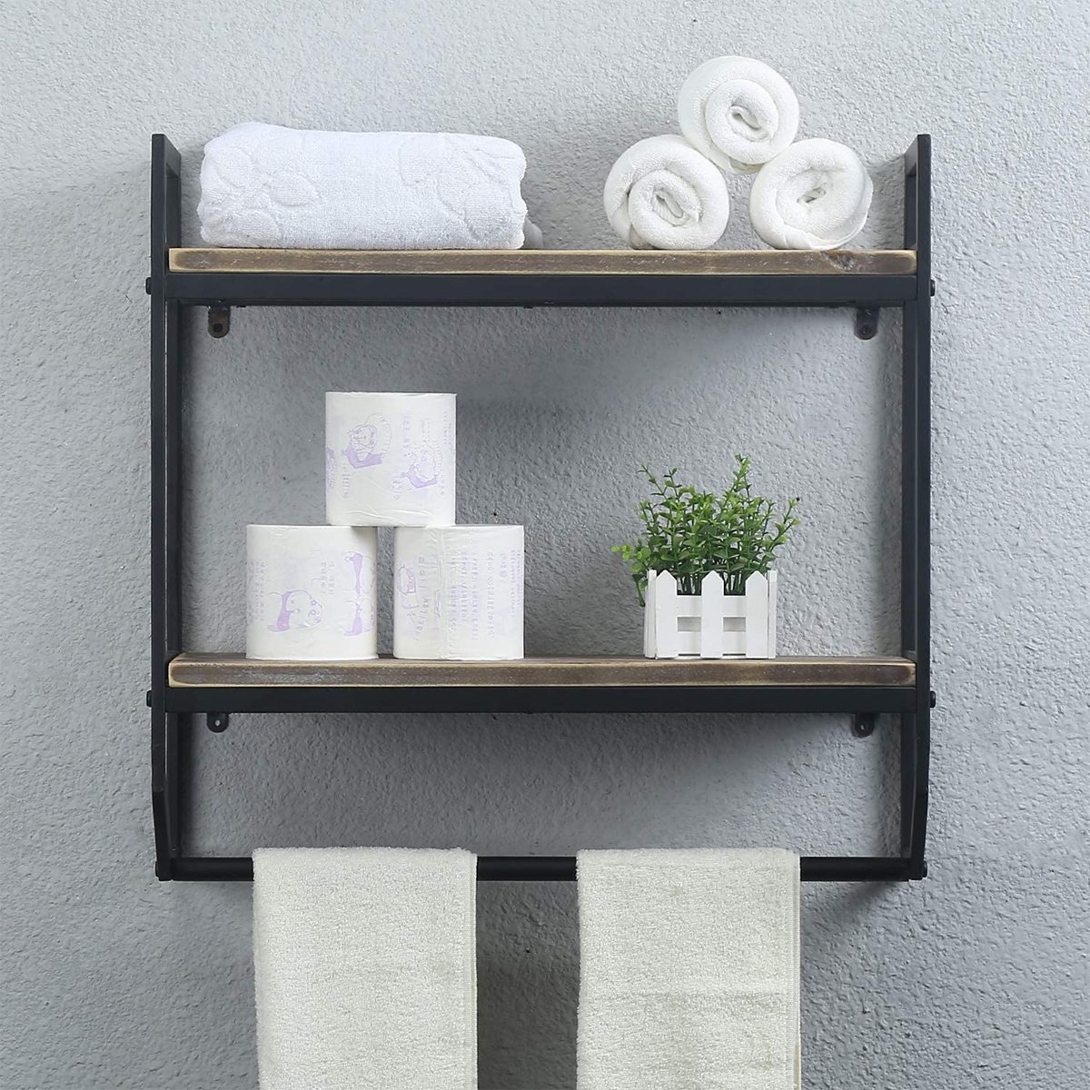 Bathroom Towel Shelf