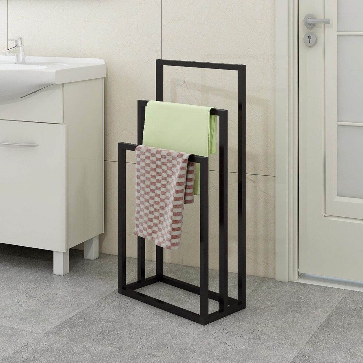 Freestanding Towel Rack