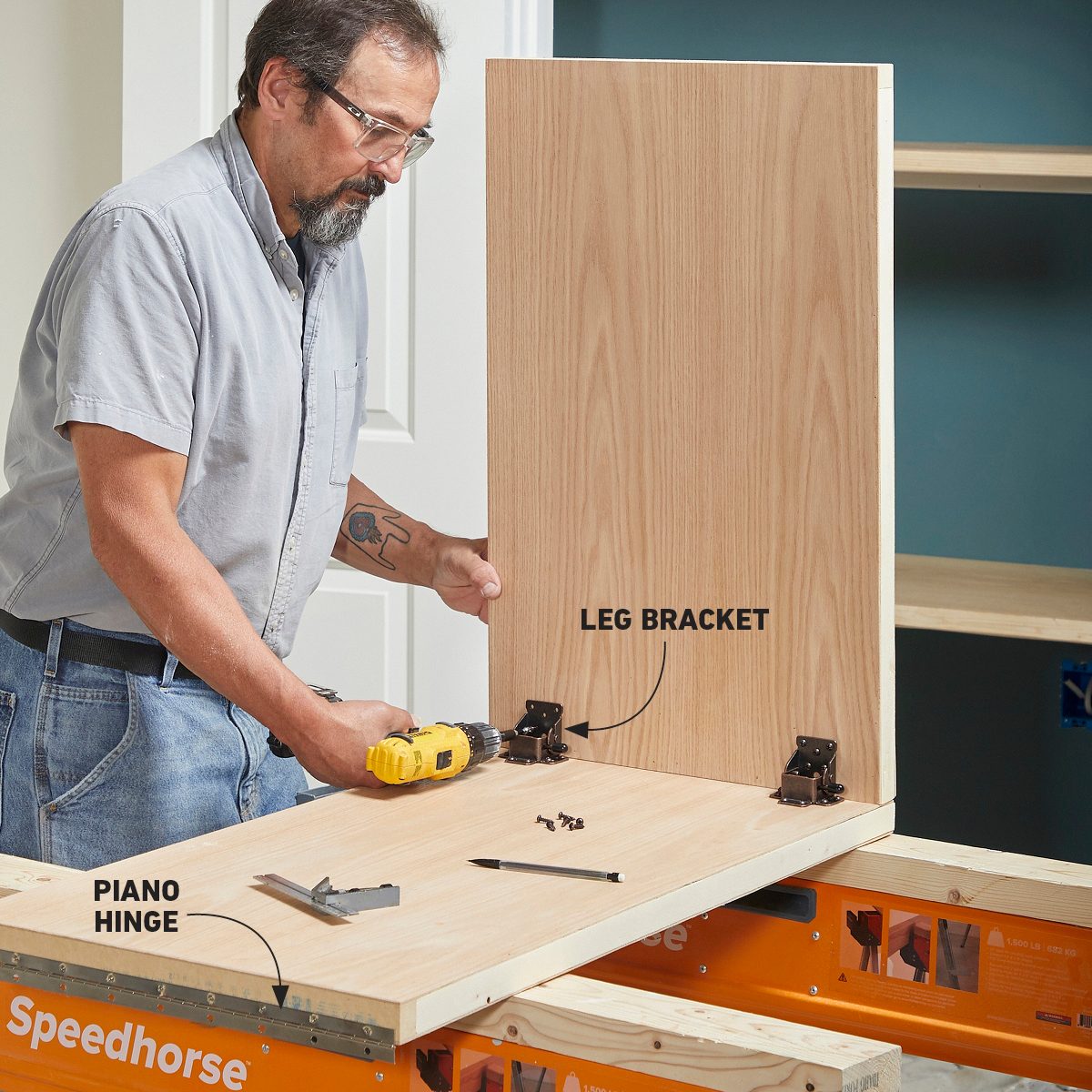 Assemble the foldout