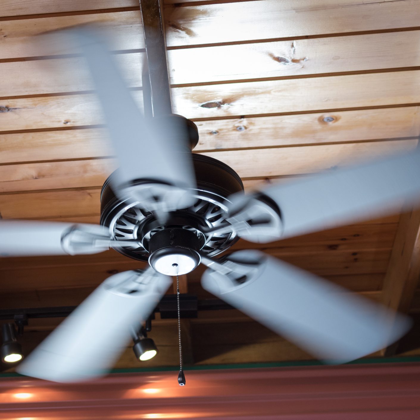 Spinning Ceiling Fan