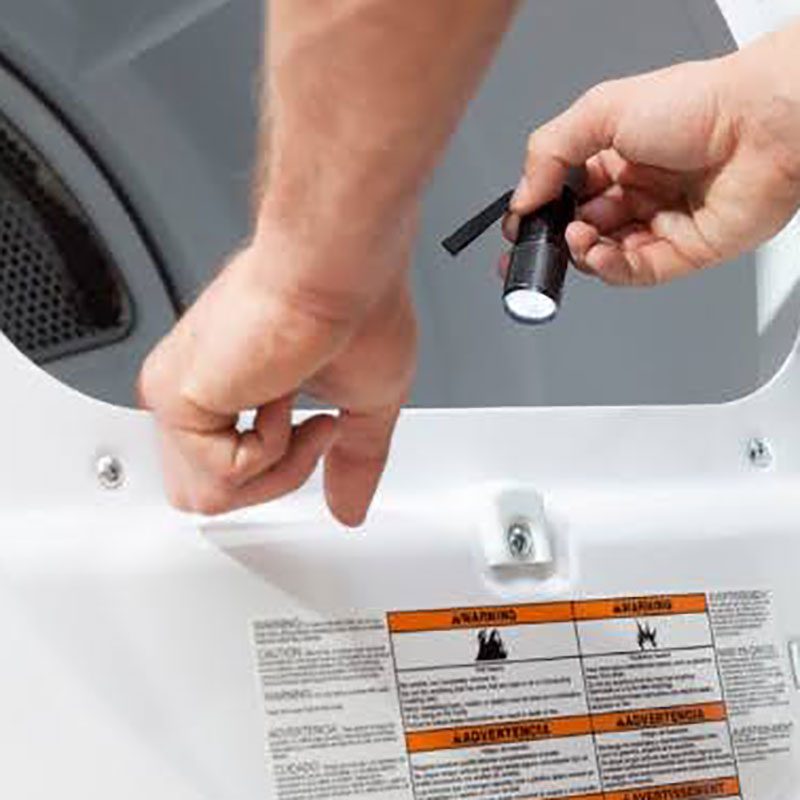 Clean the Lint Filter Housing