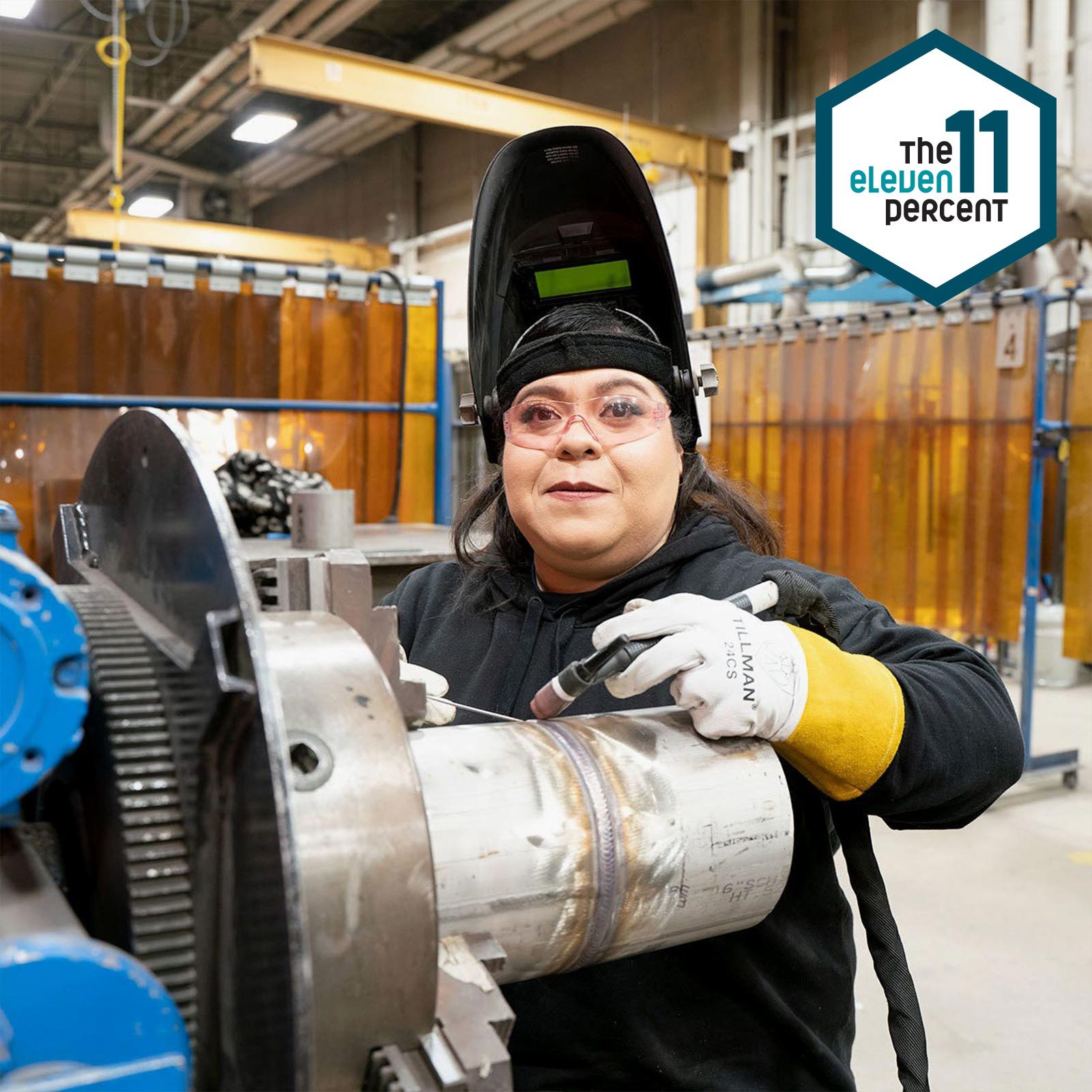 The Eleven Percent: Meet Celia Reyes, Welder
