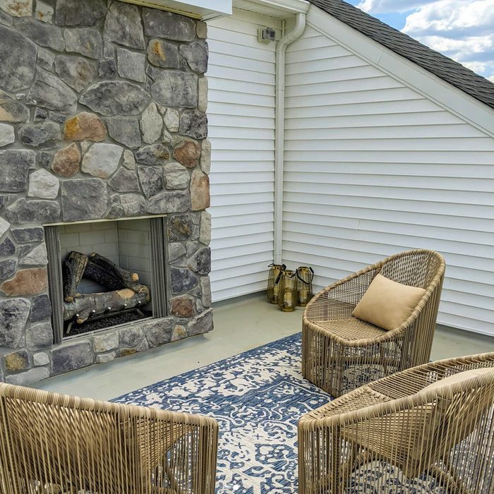 Rooftop Deck With A Fireplace Courtesy @rockwell Custom Via Instagram