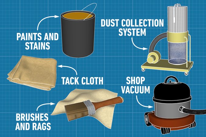 Fhm Woodworking Tools And Materials For Finishing