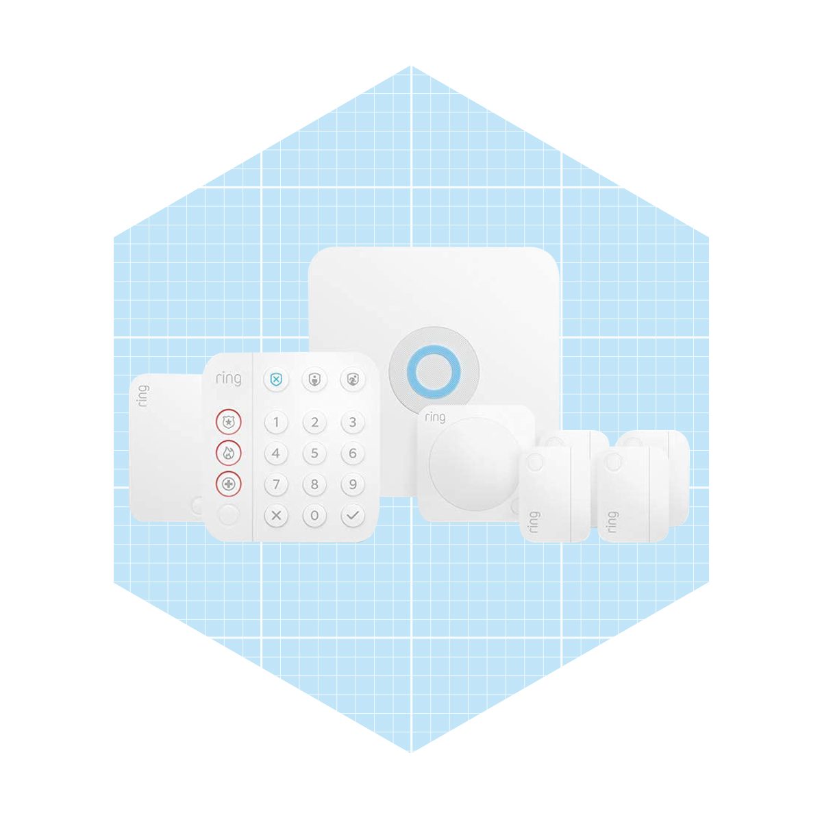 Ring Alarm 8 Piece Kit 2nd Gen Home Security System With Optional 24:7 Professional Monitoring Ecomm Amazon.com
