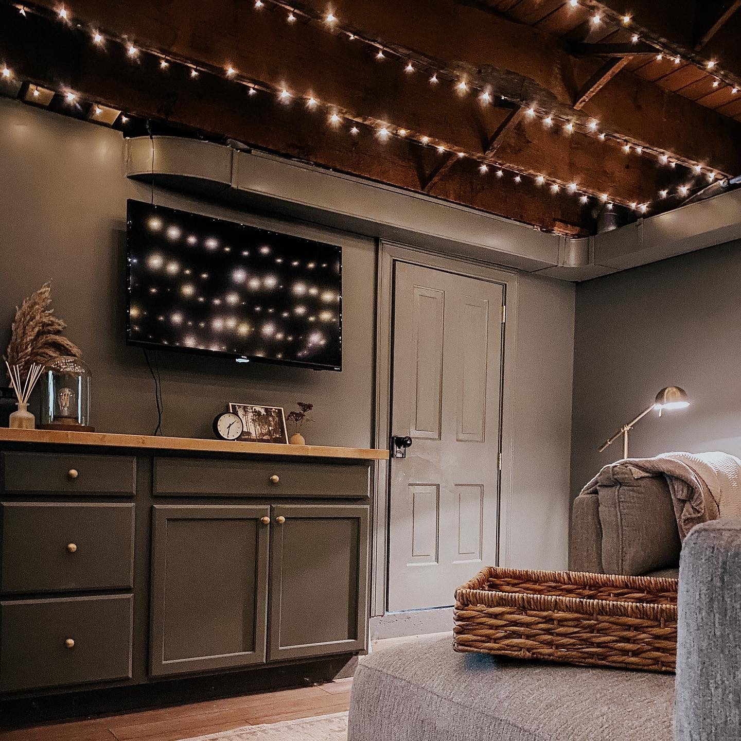 Twinkle Lights Via Ourbrickcottage Instagram