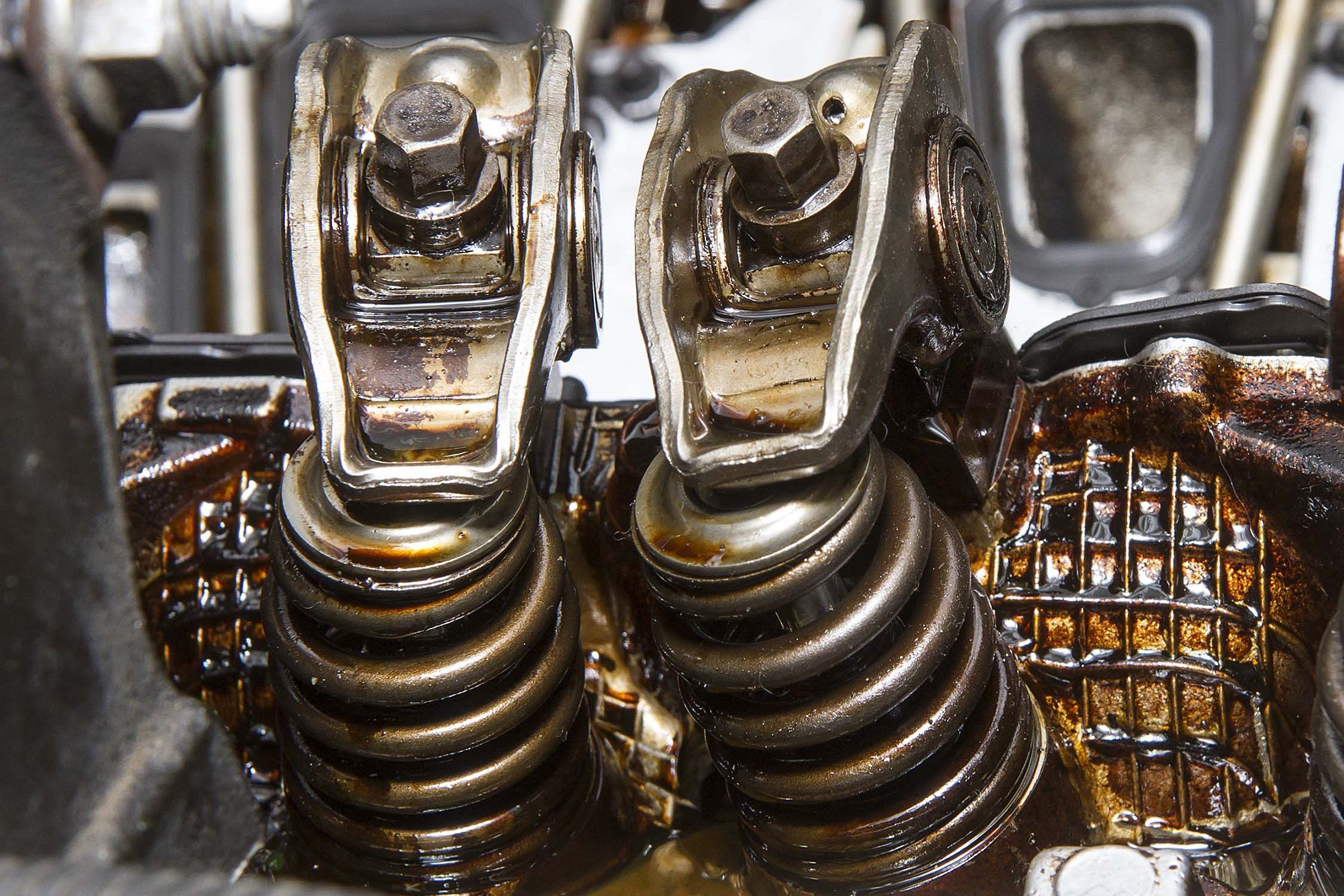 Springs for the valves