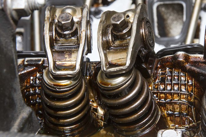 Springs for the valves