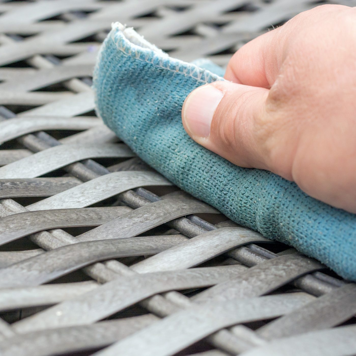 cleaning outdoor furniture