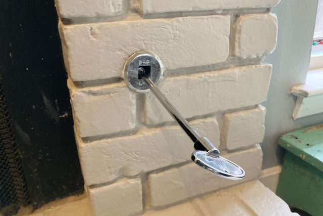 Fireplace Key And Valve