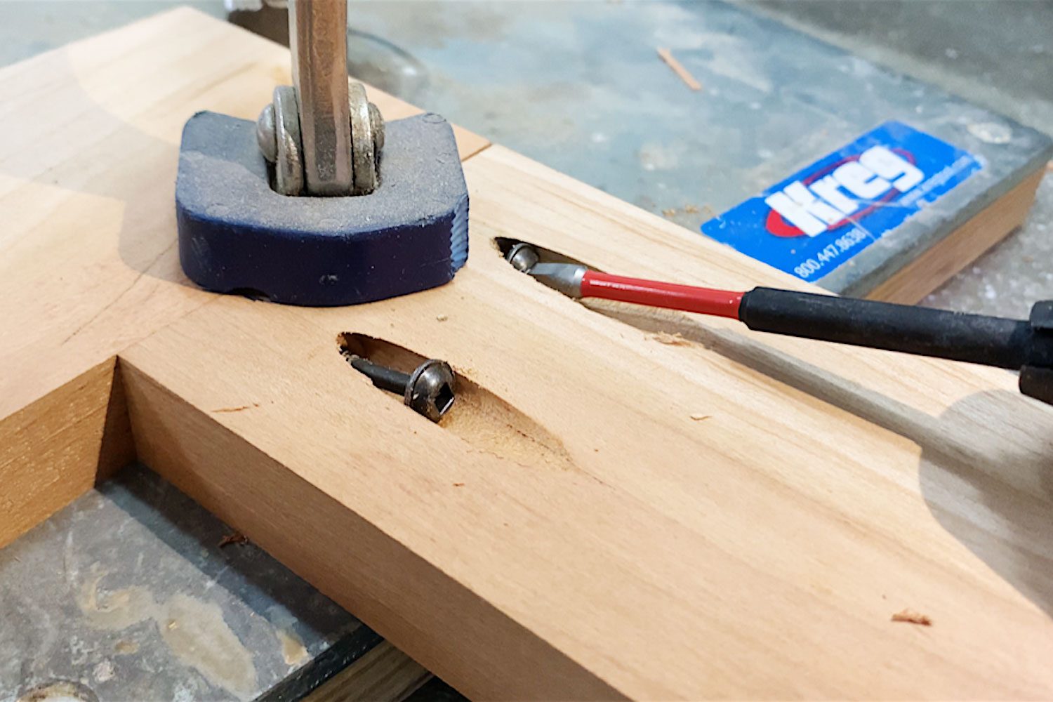 Join the trim frame together