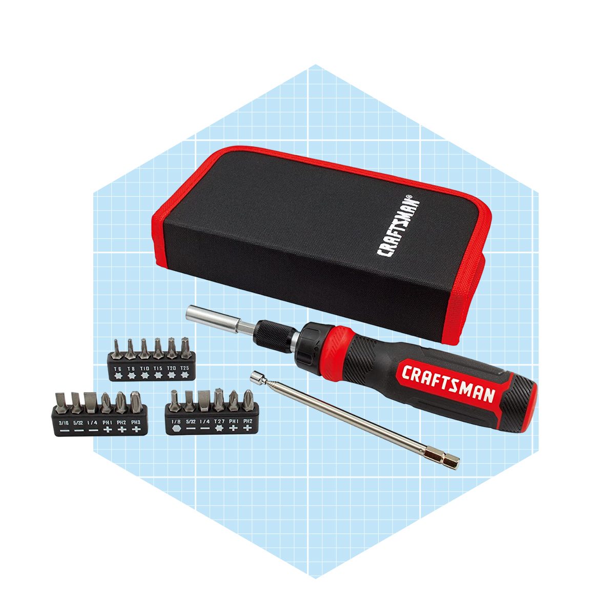 Multi Bit Ratcheting Screwdriver