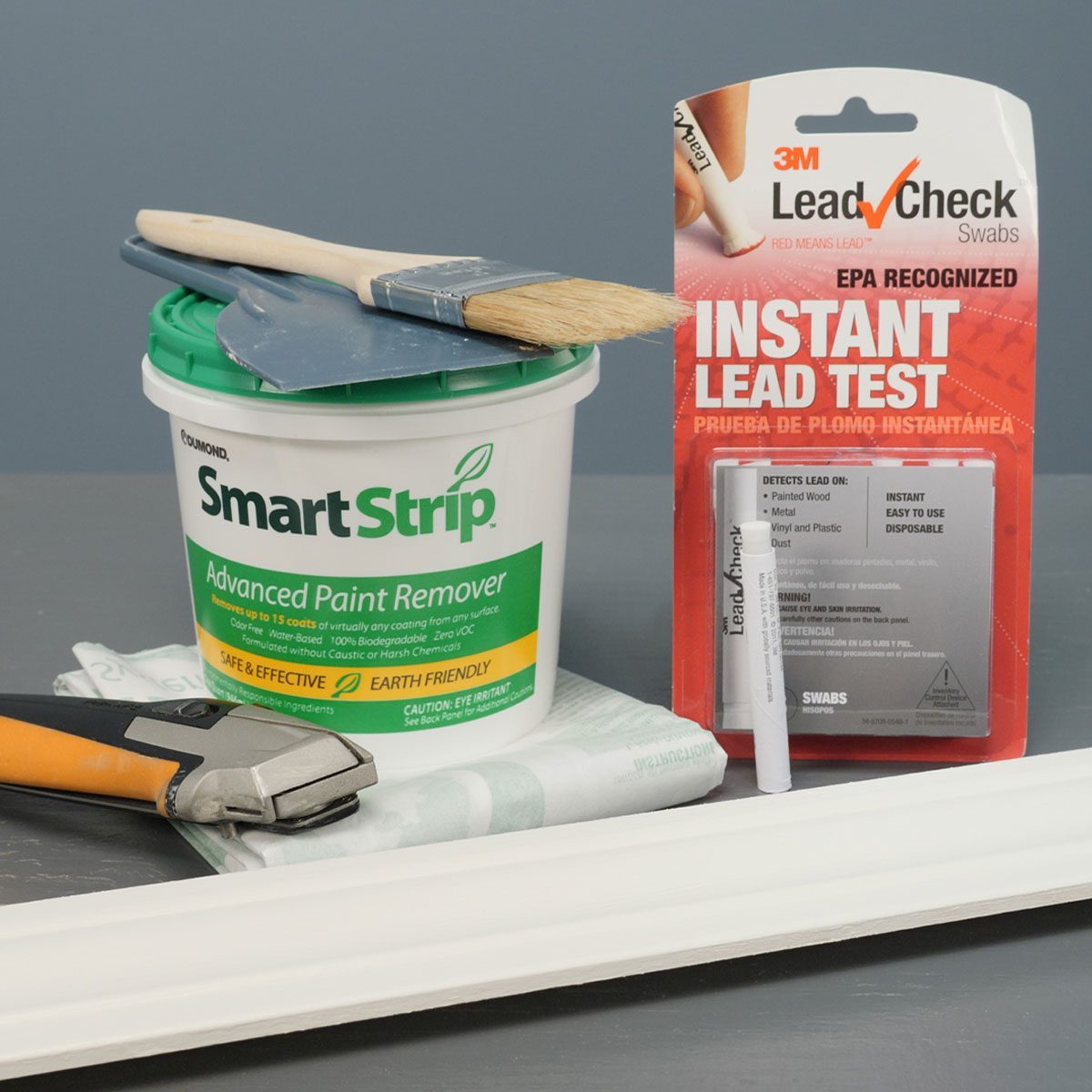 remove paint from wood tools