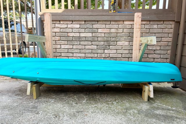 DIY Kayak Rack