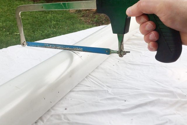 Cutting The Pvc