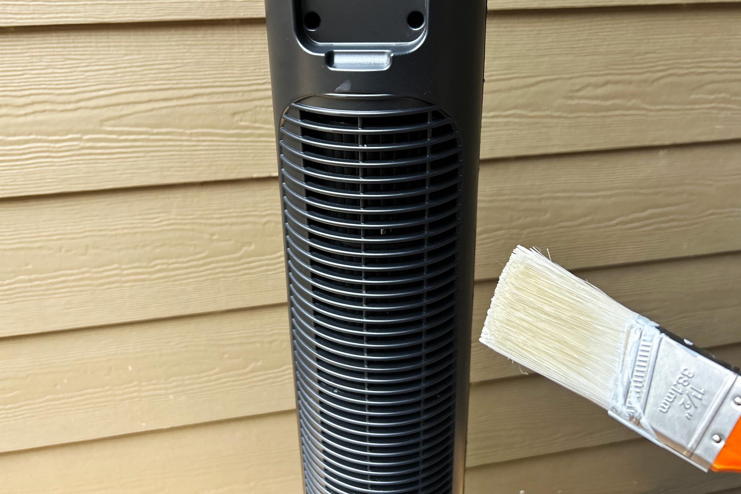 Tower Fan and Paintbrush