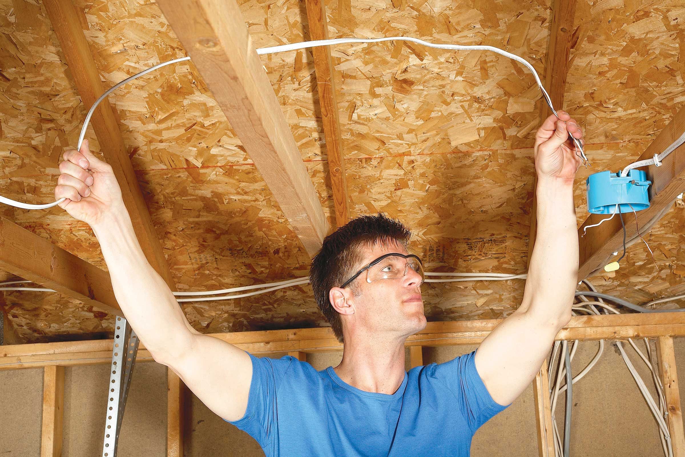 Reroute Wiring and Add Outlets