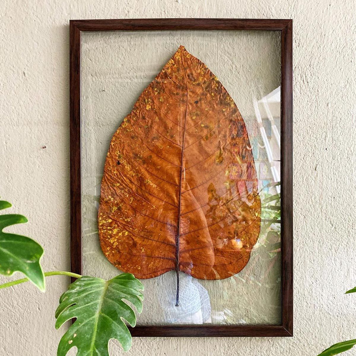 Pressed Leaf Art