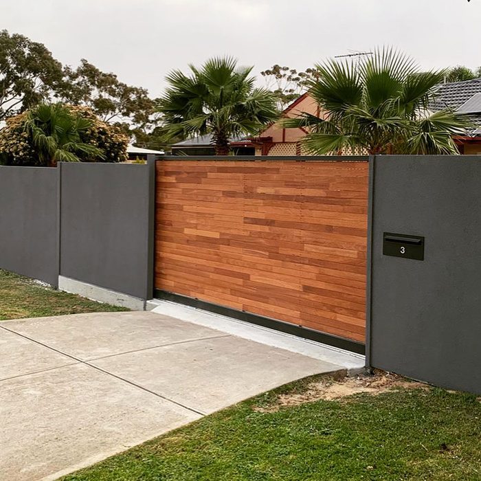 Sliding Wood Gate Courtesy Sg_Fencing Instagram