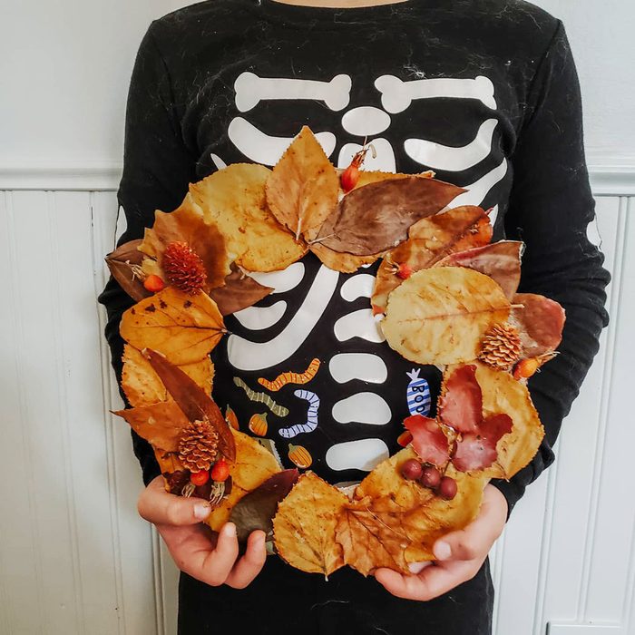 Wax Leaf Wreath Courtesy Mysimplewild Instagram