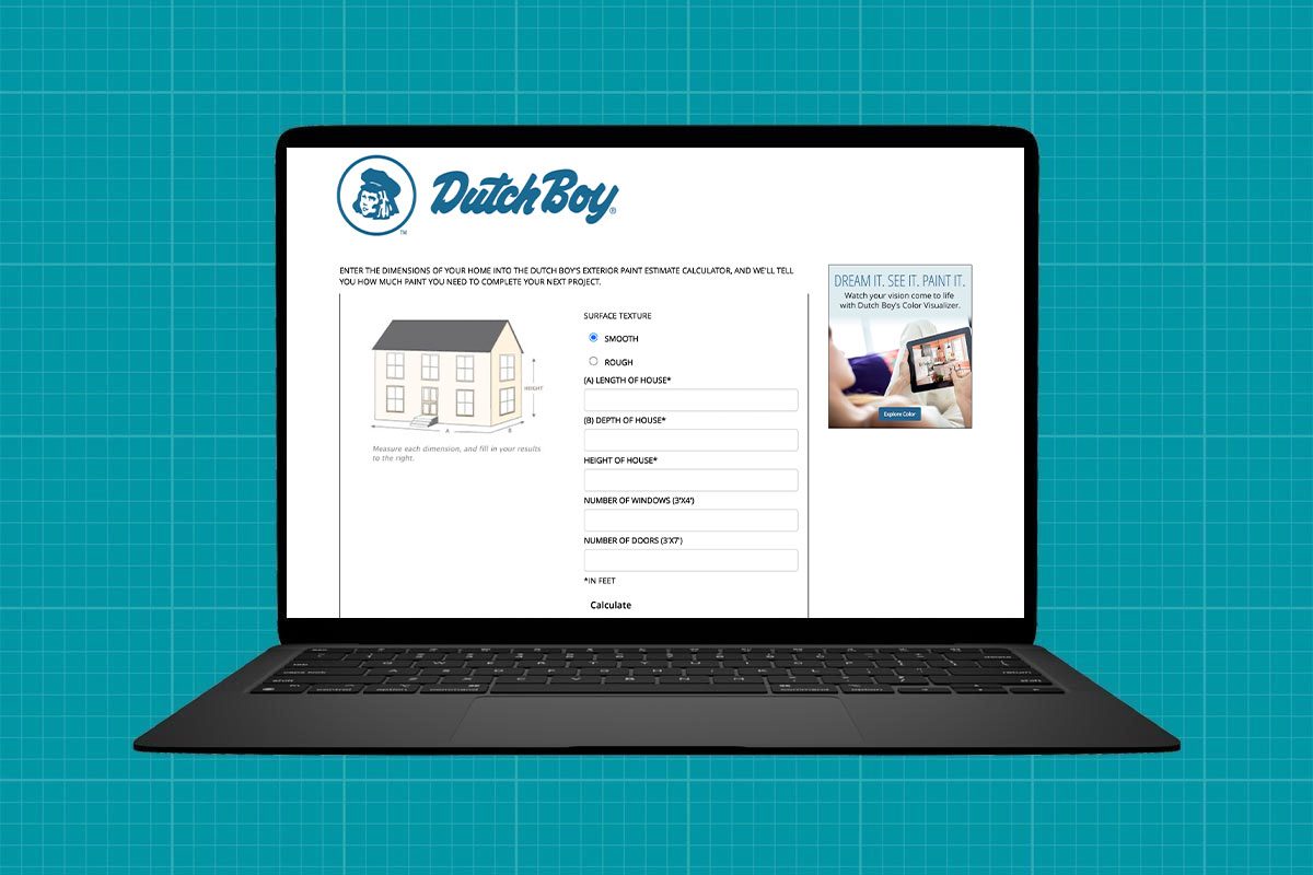 Exterior Paint Calculator Options and Use