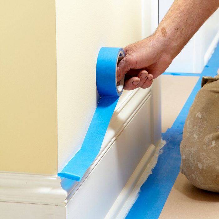 Masking Walls with Tape