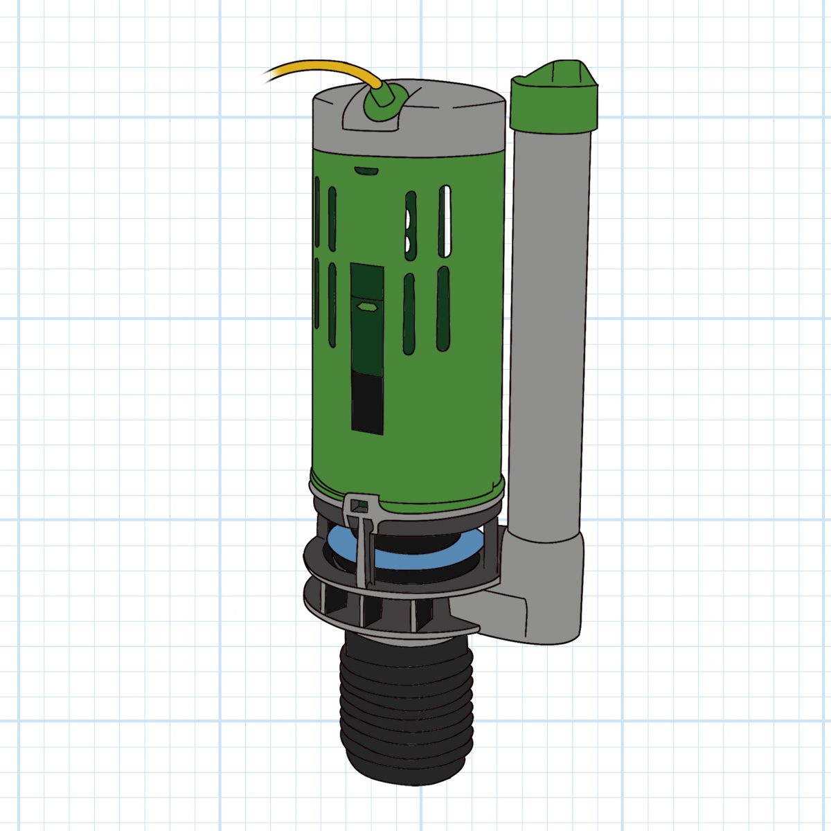 7 Toilet Flush Valve Types To Know Tower Flush Valve