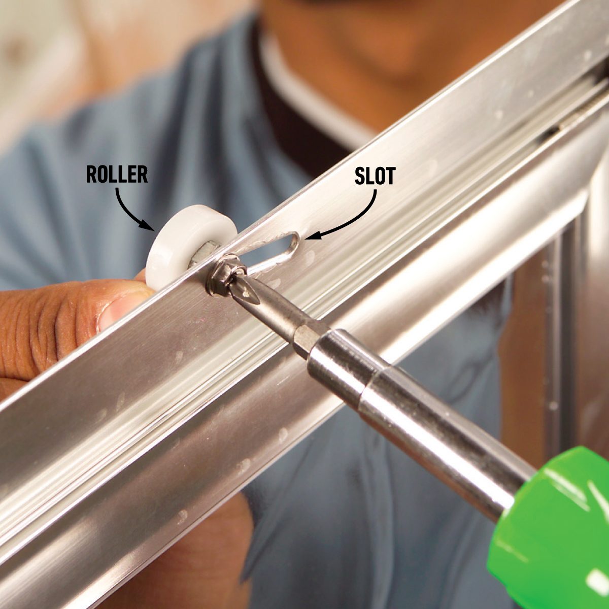 Adjust Or Replace The Rollers