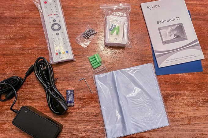 Sylvox Bathroom Tv Mirror accessories