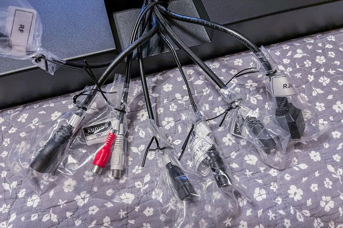 Sylvox Bathroom Tv Mirror wires