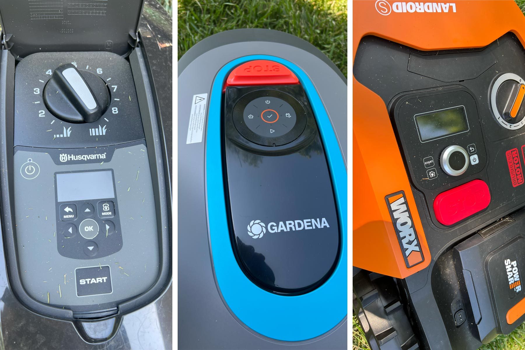 Lawn Mowers side by side