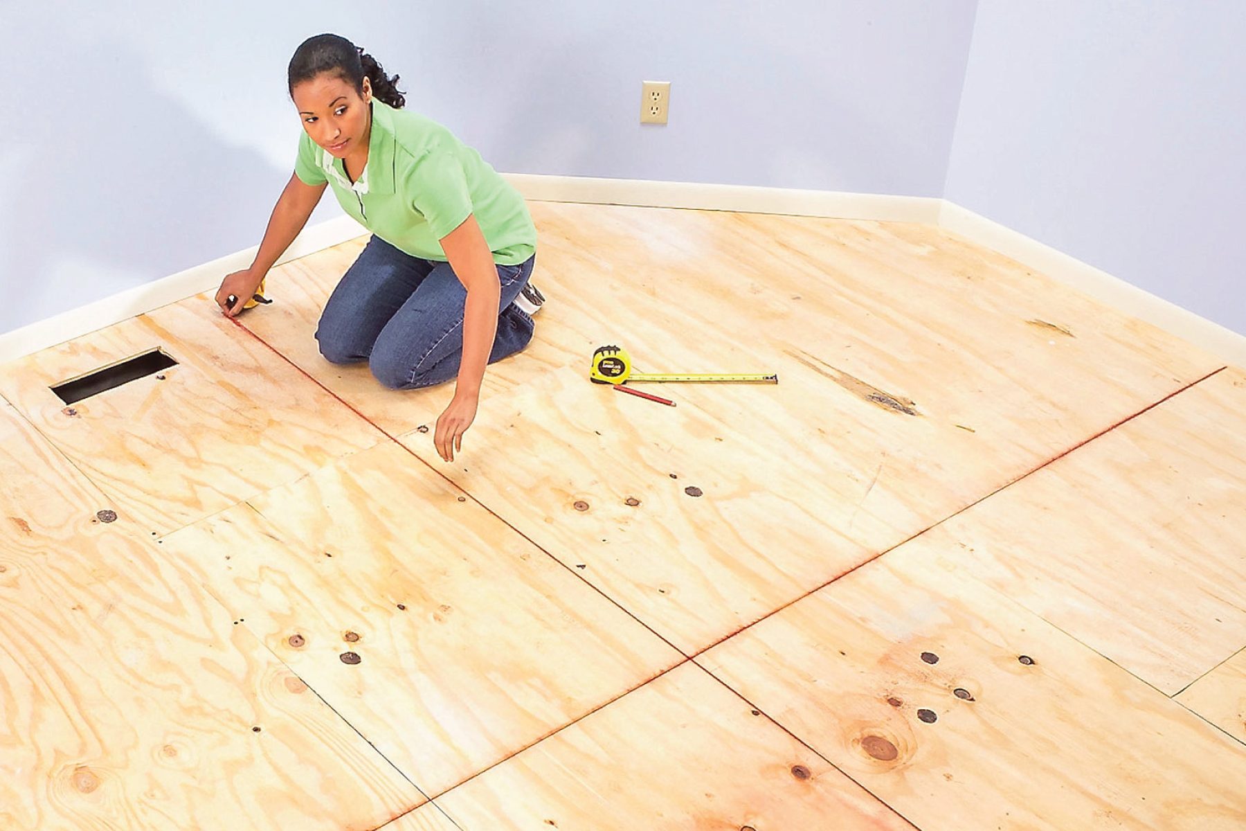 How To Install Carpet Tiles Layout lines